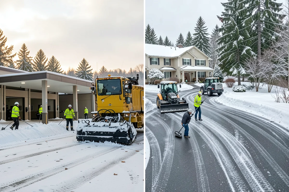 Stair Deicing in Concrete, Skagit County, WA - Assess stair material and any prior salt damage