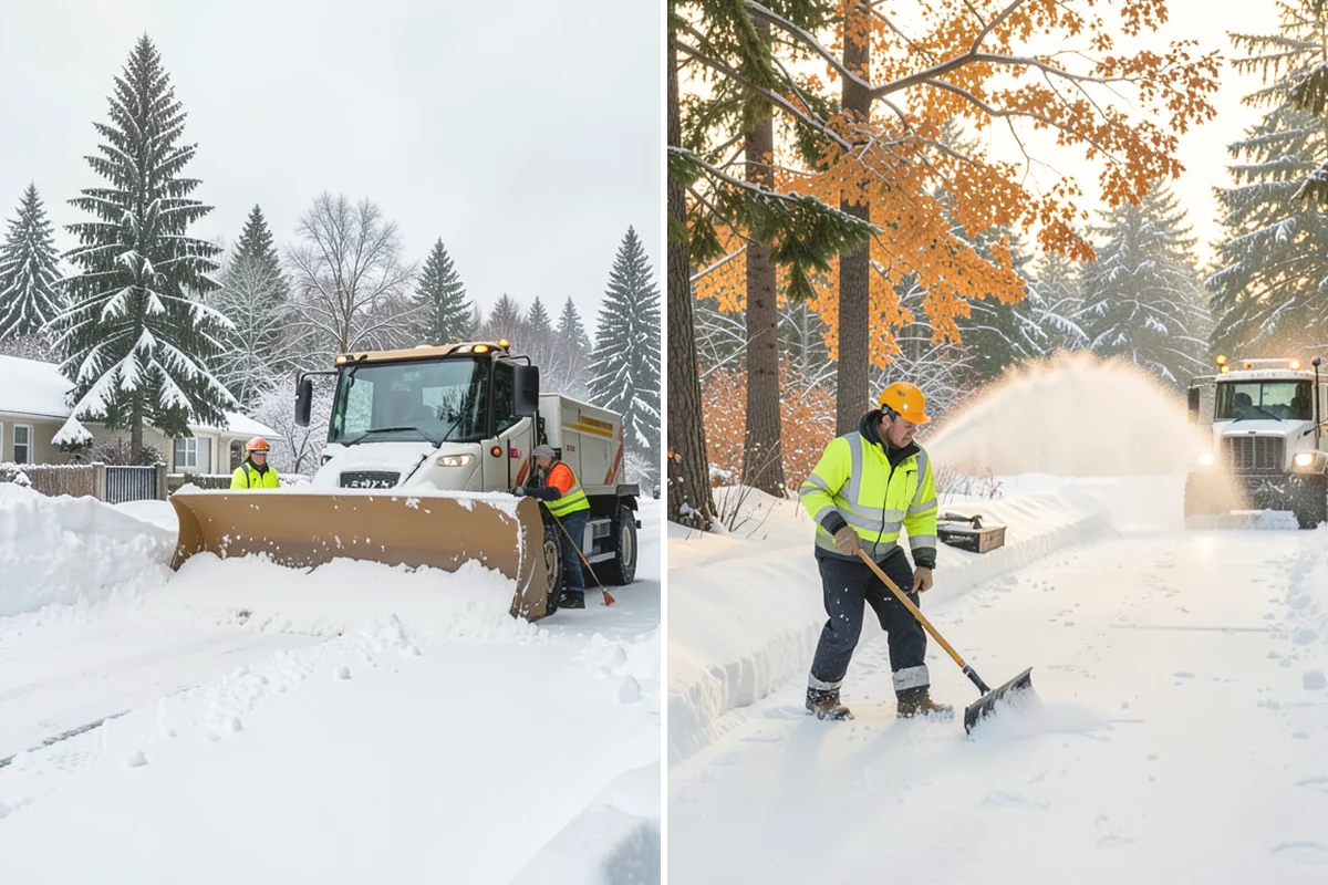 Stair Deicing in Covington, King County, WA - Assess stair material and any prior salt damage