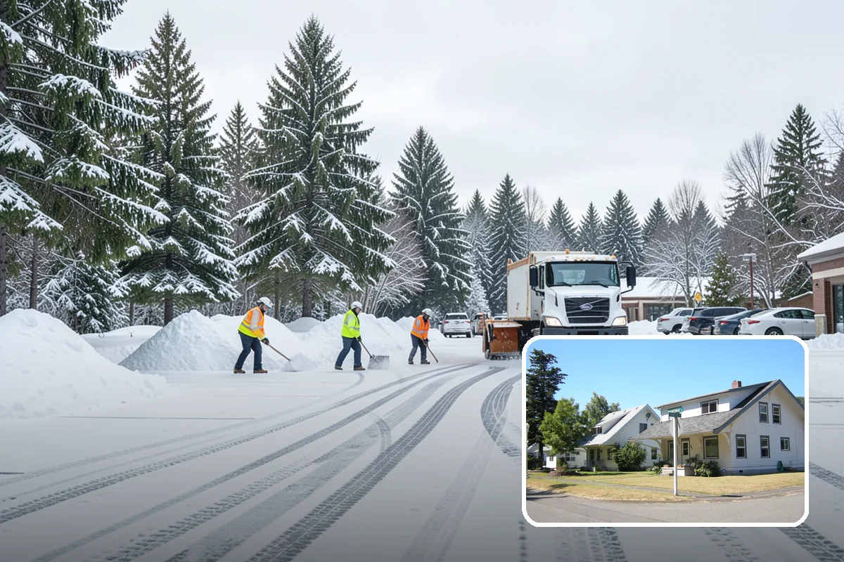 Stair Deicing in DuPont, Pierce County, WA - Stops invisible refreeze from forming on treads
