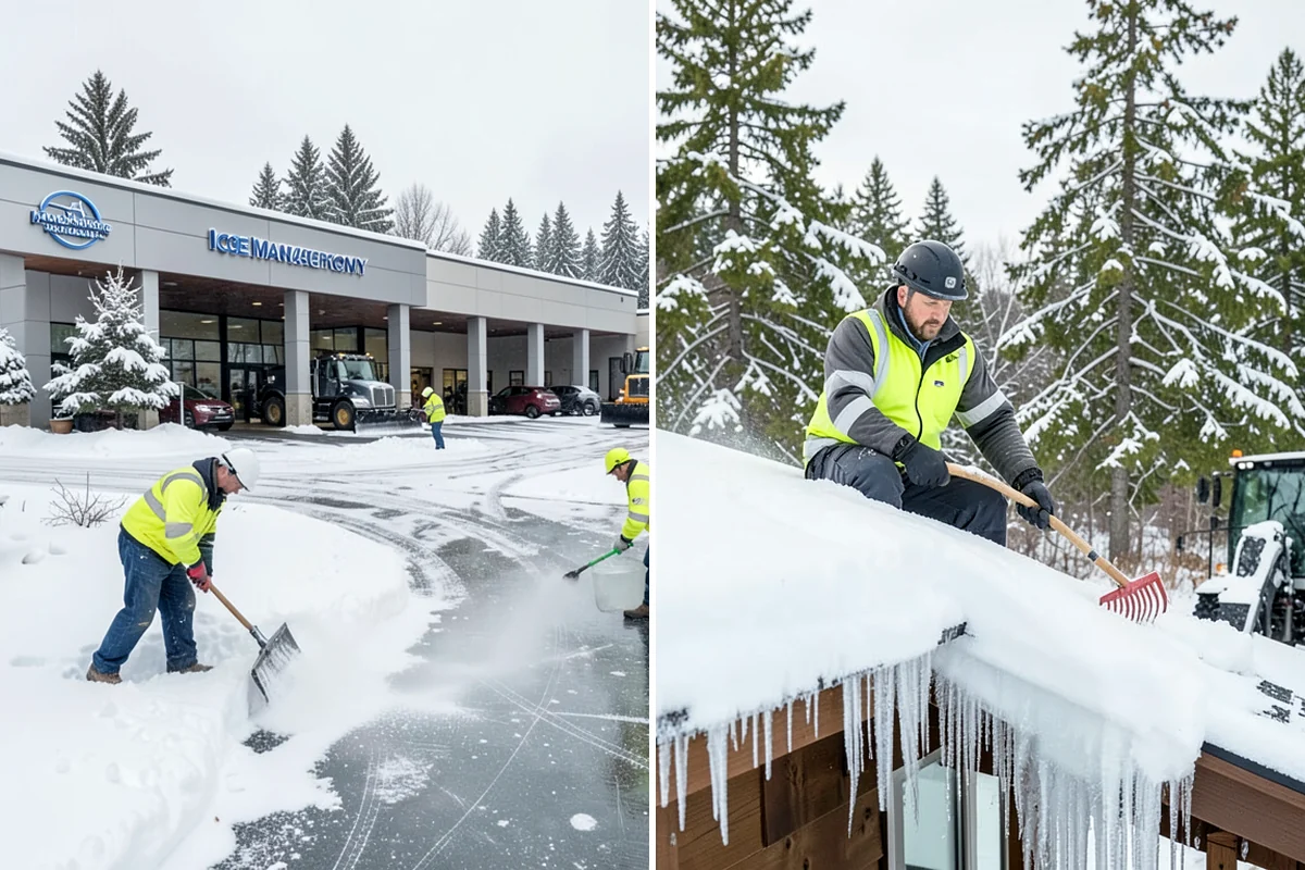 Stair Deicing in DuPont, Pierce County, WA - Assess stair material and any prior salt damage
