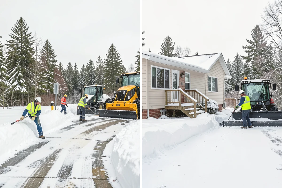 Stair Deicing in Duvall, King County, WA - Assess stair material and any prior salt damage