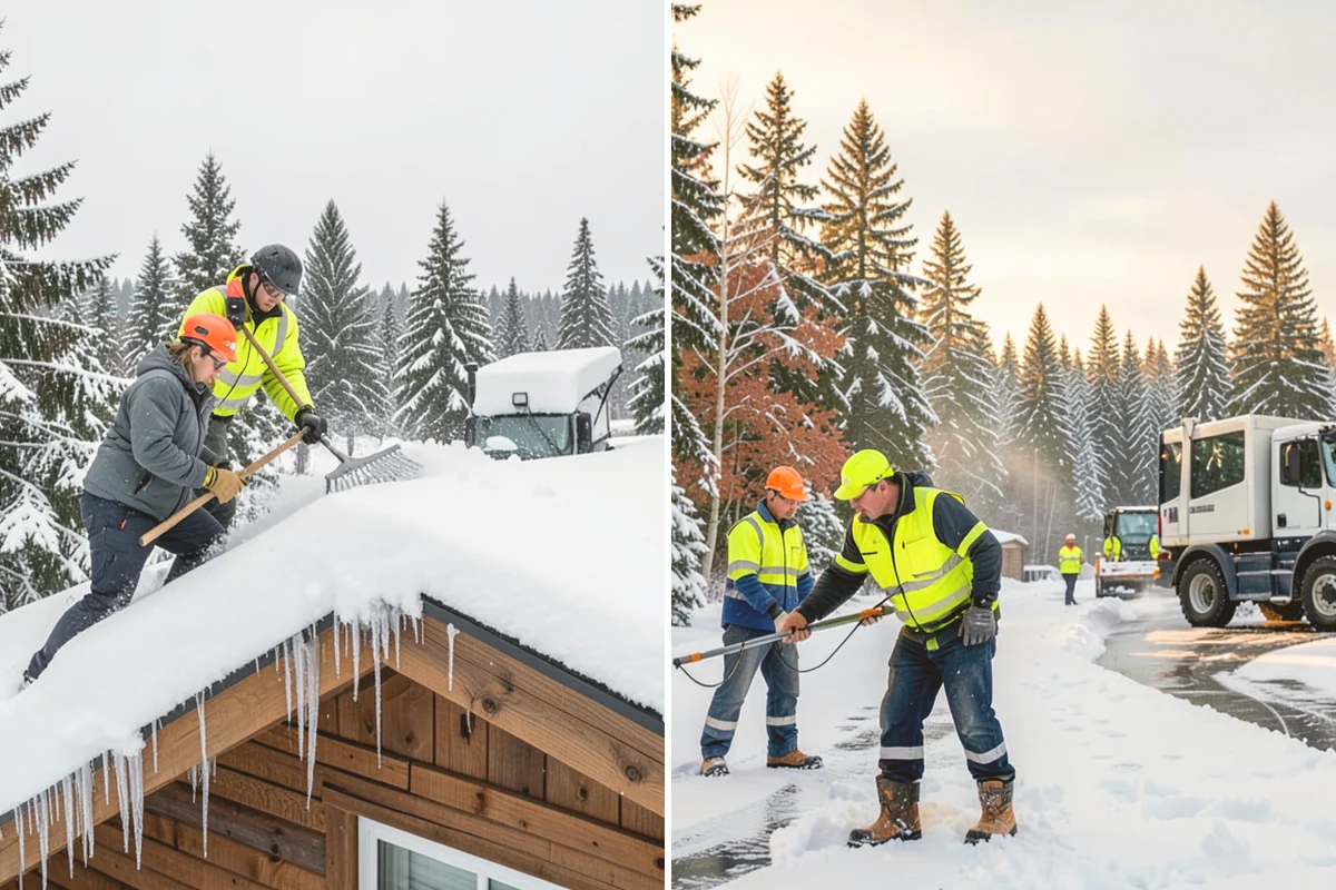 Stair Deicing in Eatonville, Pierce County, WA - Assess stair material and any prior salt damage