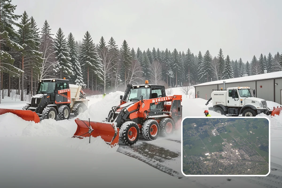 Stair Deicing in Enumclaw, King County, WA - Stops invisible refreeze from forming on treads