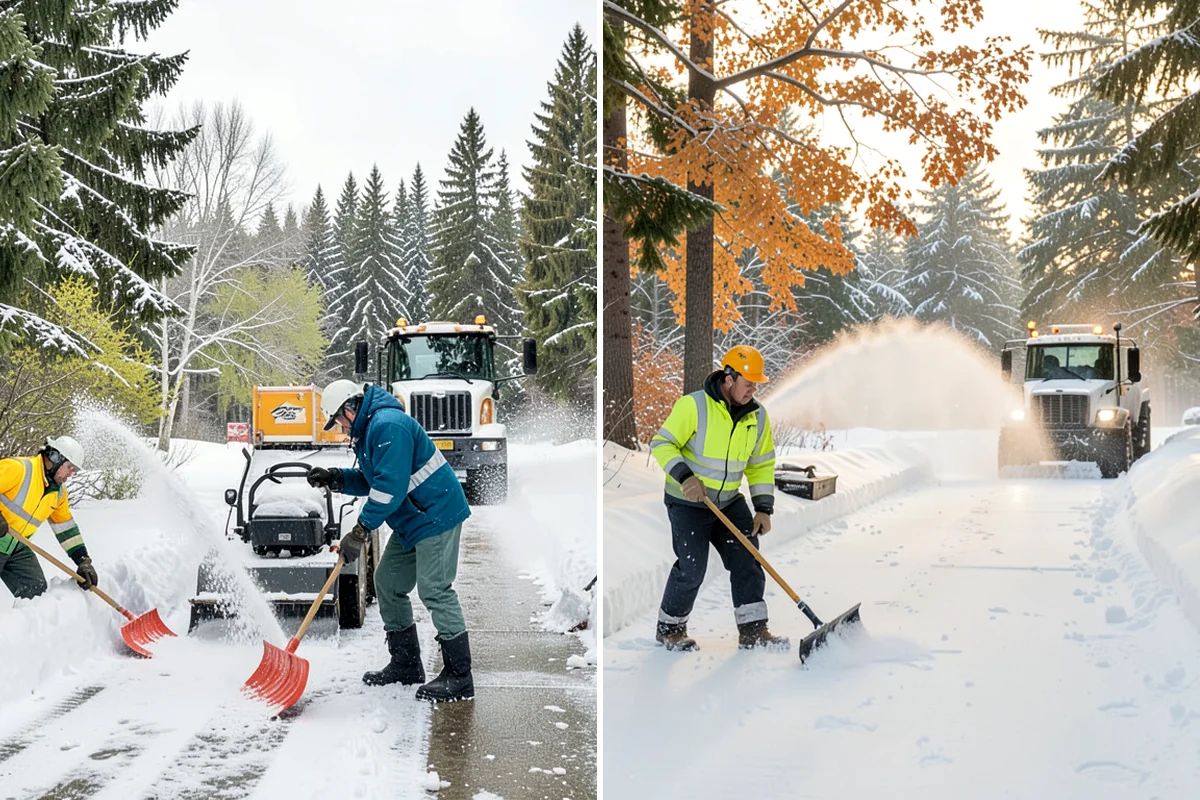 Stair Deicing in Everett, Snohomish County, WA - Assess stair material and any prior salt damage
