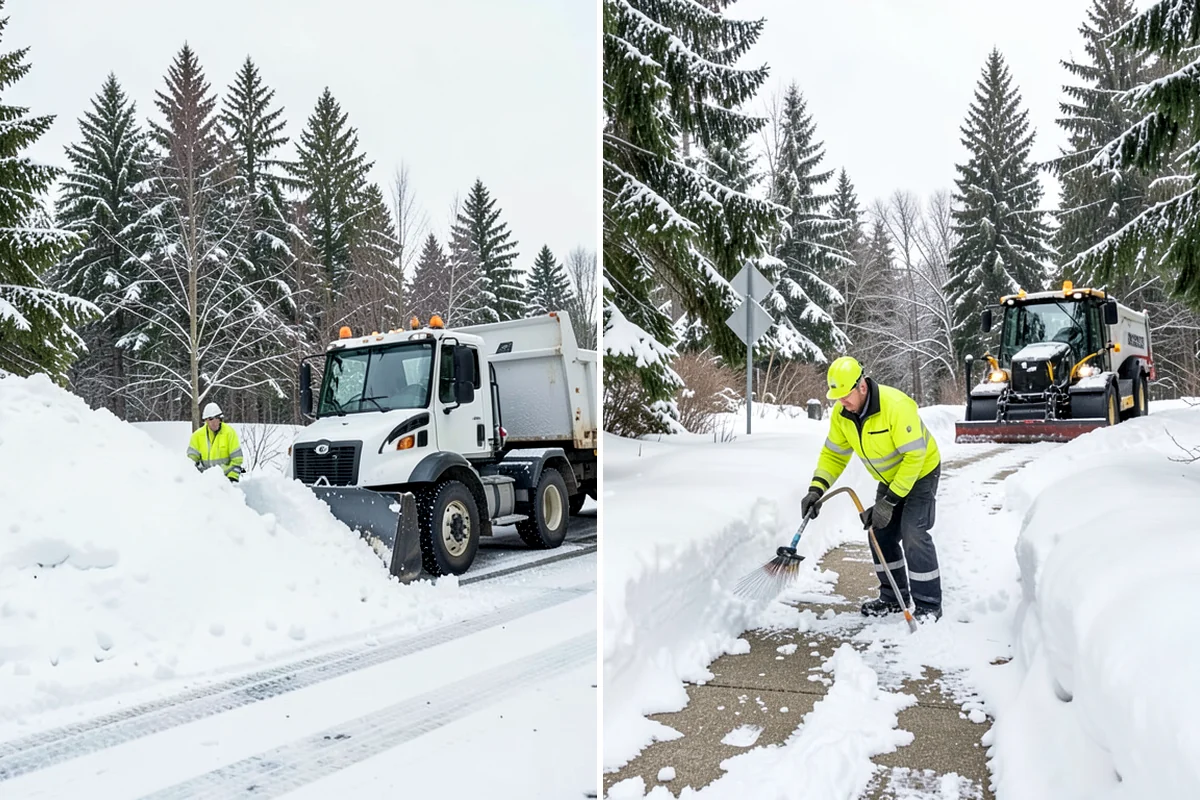 Stair Deicing in Federal Way, King County, WA - Assess stair material and any prior salt damage