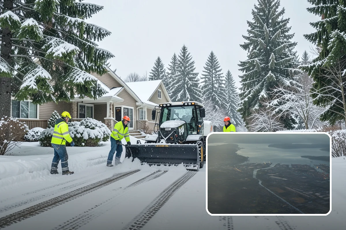 Stair Deicing in Fife, Pierce County, WA - Stops invisible refreeze from forming on treads