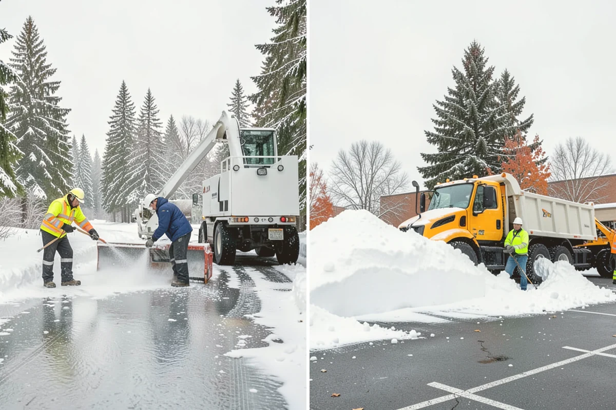Stair Deicing in Fife, Pierce County, WA - Assess stair material and any prior salt damage