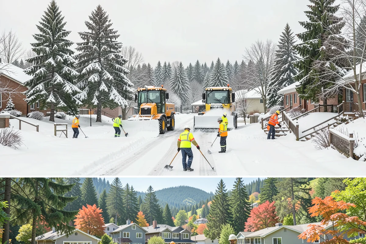 Stair Deicing in Fircrest, Pierce County, WA - Stair deicing is most valuable during the freeze-thaw stretches of a Puget Sound winter when melt refreezes on cold steps each...