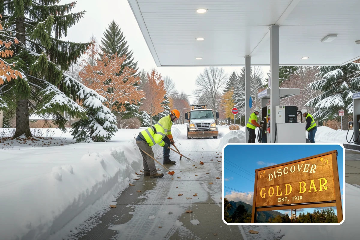 Stair Deicing in Gold Bar, Snohomish County, WA - Stops invisible refreeze from forming on treads
