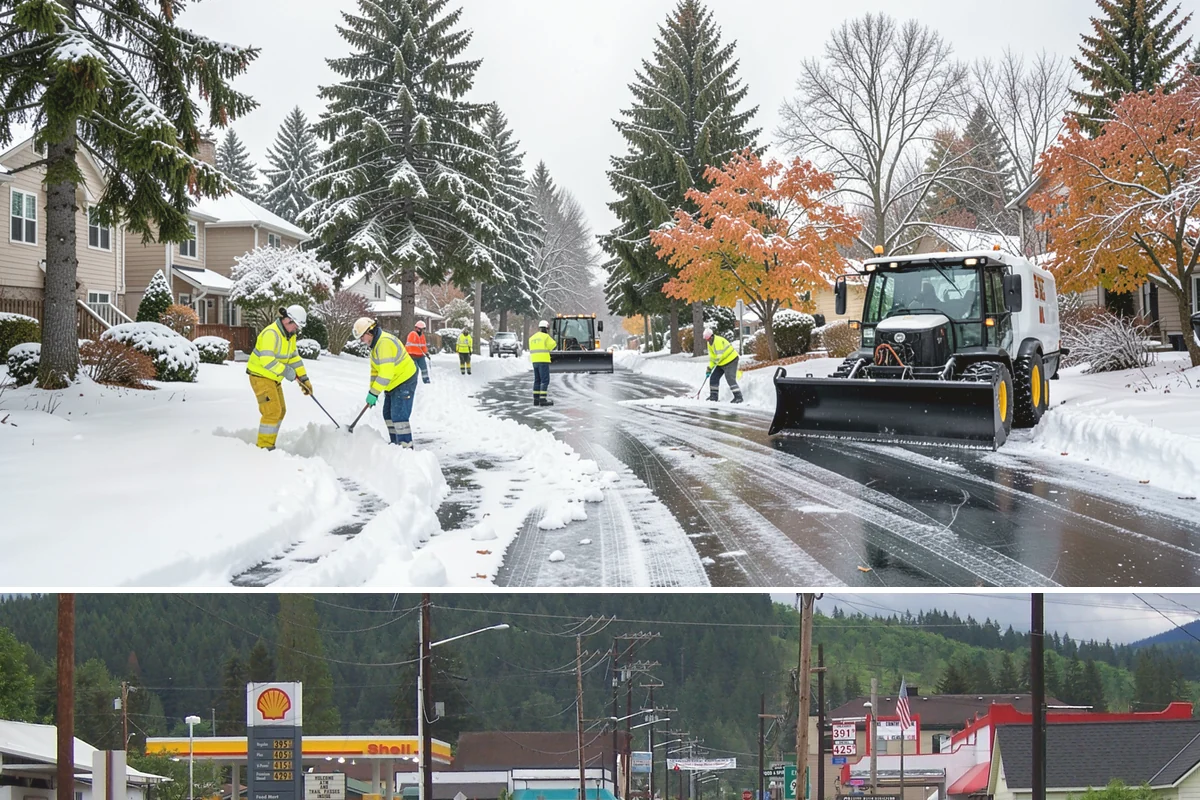 Stair Deicing in Granite Falls, Snohomish County, WA - Stair deicing is most valuable during the freeze-thaw stretches of a Puget Sound winter when melt refreezes on cold steps each...