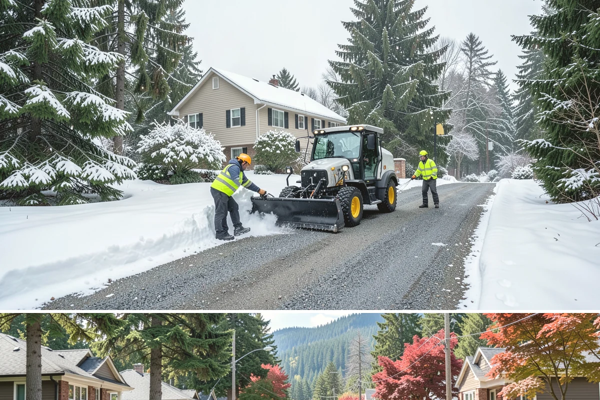 Stair Deicing in Hunts Point, King County, WA - Stair deicing is most valuable during the freeze-thaw stretches of a Puget Sound winter when melt refreezes on cold steps each...