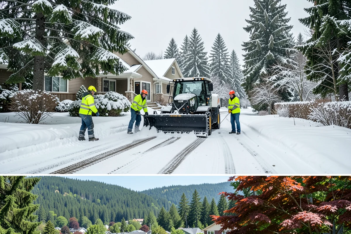 Stair Deicing in Index, Snohomish County, WA - Stair deicing is most valuable during the freeze-thaw stretches of a Puget Sound winter when melt refreezes on cold steps each...