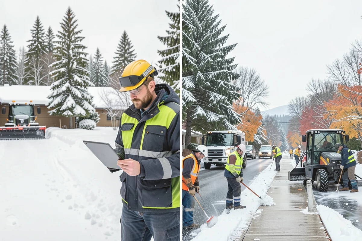 Stair Deicing in Issaquah, King County, WA - Assess stair material and any prior salt damage