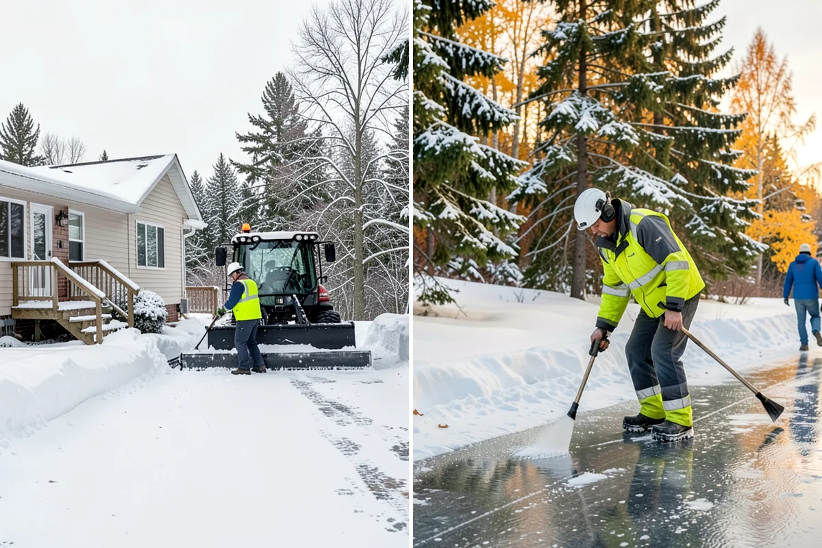 Stair Deicing in Kenmore, King County, WA - Assess stair material and any prior salt damage