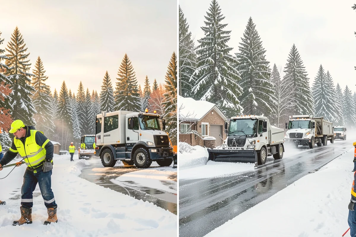 Stair Deicing in Kirkland, King County, WA - Assess stair material and any prior salt damage