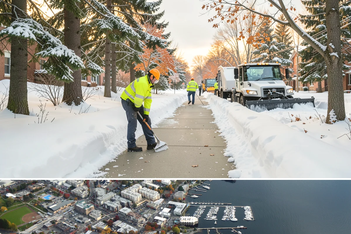 Stair Deicing in Kirkland, King County, WA - Stair deicing is most valuable during the freeze-thaw stretches of a Puget Sound winter when melt refreezes on cold steps each...