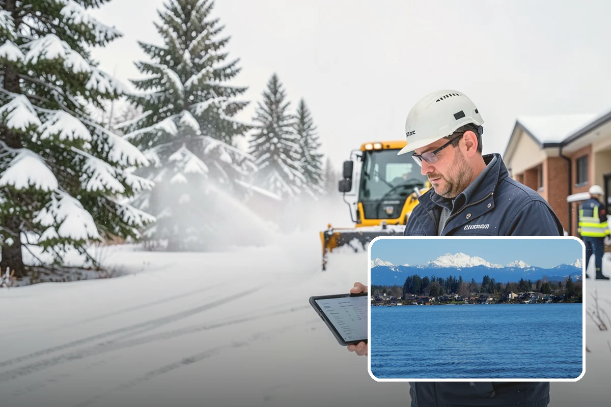 Stair Deicing in Lake Stevens, Snohomish County, WA - Stops invisible refreeze from forming on treads