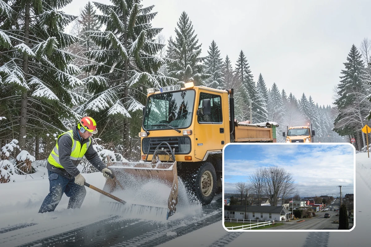 Stair Deicing in Langley, Island County, WA - Stops invisible refreeze from forming on treads