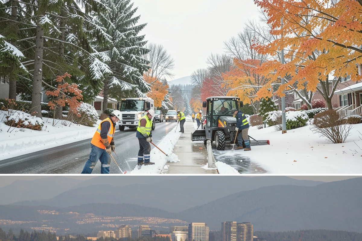 Stair Deicing in Medina, King County, WA - Stair deicing is most valuable during the freeze-thaw stretches of a Puget Sound winter when melt refreezes on cold steps each...