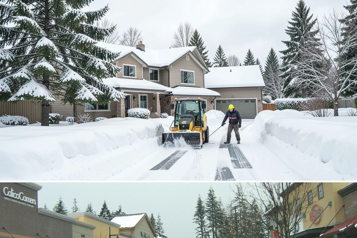 Stair Deicing in Mill Creek, Snohomish County, WA - Stair deicing is most valuable during the freeze-thaw stretches of a Puget Sound winter when melt refreezes on cold steps each...