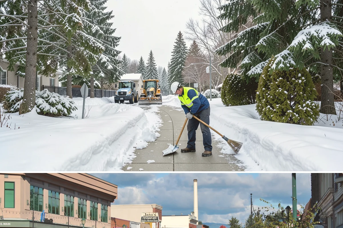 Stair Deicing in Monroe, Snohomish County, WA - Stair deicing is most valuable during the freeze-thaw stretches of a Puget Sound winter when melt refreezes on cold steps each...