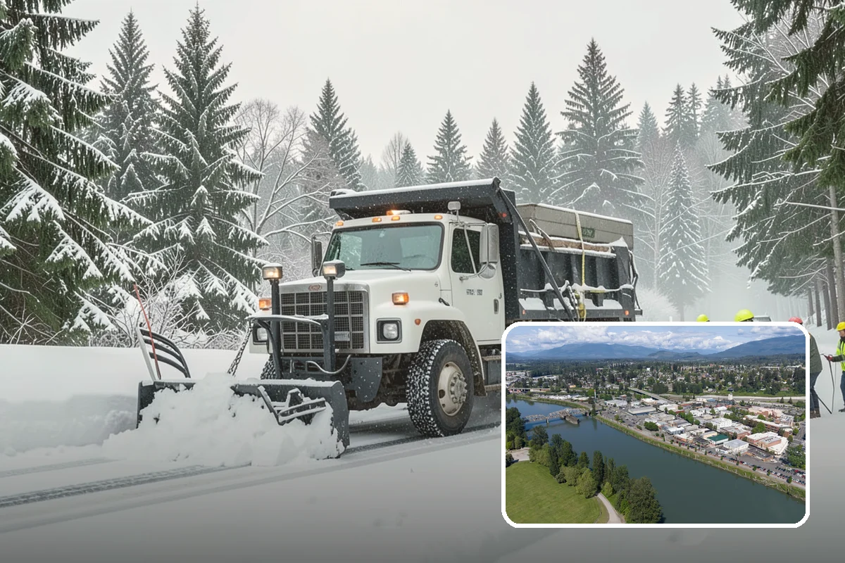 Stair Deicing in Mount Vernon, Skagit County, WA - Stops invisible refreeze from forming on treads
