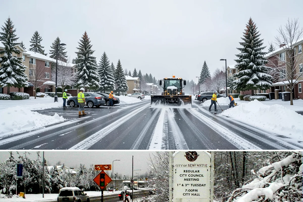 Stair Deicing in Newcastle, King County, WA - Stair deicing is most valuable during the freeze-thaw stretches of a Puget Sound winter when melt refreezes on cold steps each...