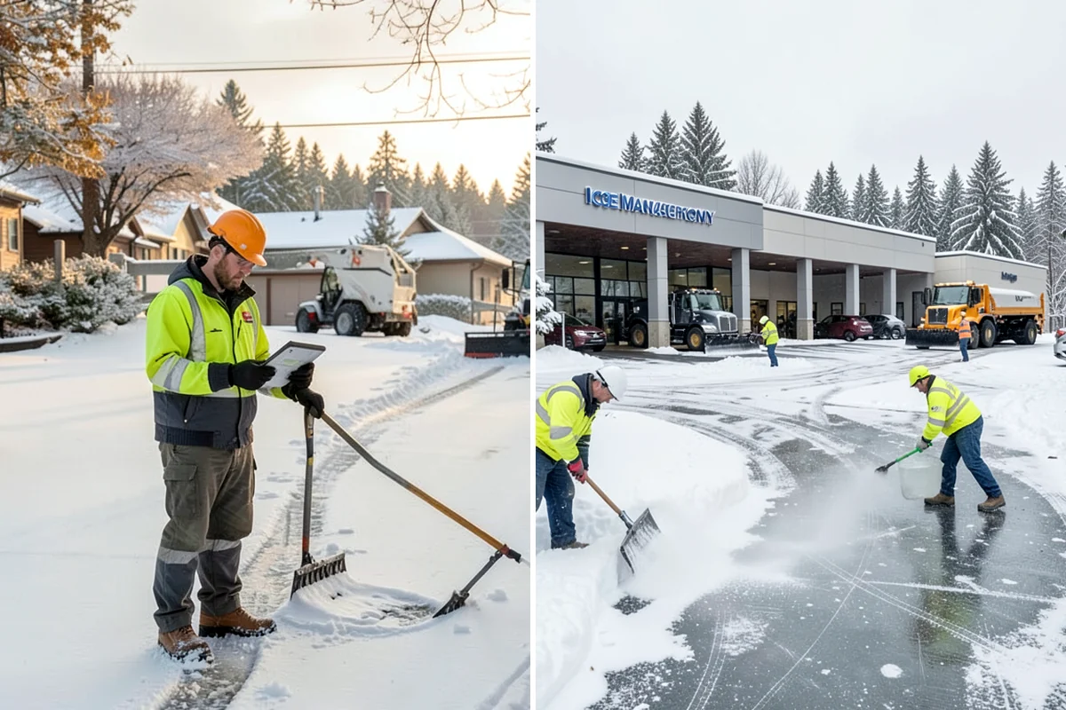 Stair Deicing in Normandy Park, King County, WA - Assess stair material and any prior salt damage