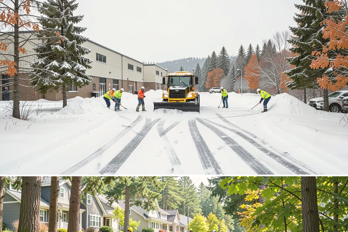 Stair Deicing in Normandy Park, King County, WA - Stair deicing is most valuable during the freeze-thaw stretches of a Puget Sound winter when melt refreezes on cold steps each...