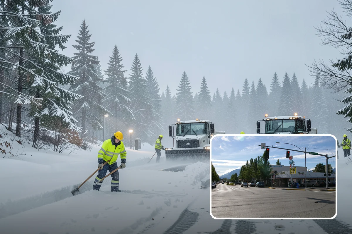 Stair Deicing in North Bend, King County, WA - Stops invisible refreeze from forming on treads