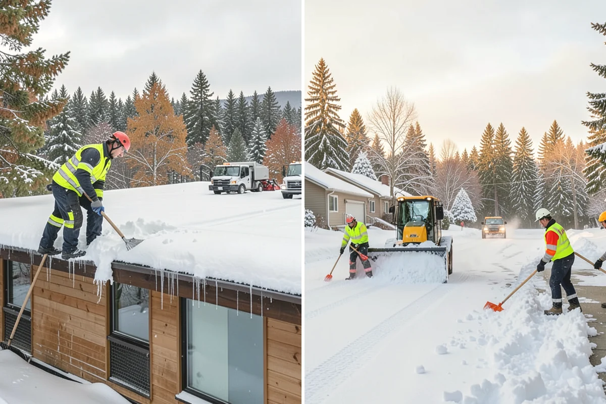 Stair Deicing in North Bend, King County, WA - Assess stair material and any prior salt damage