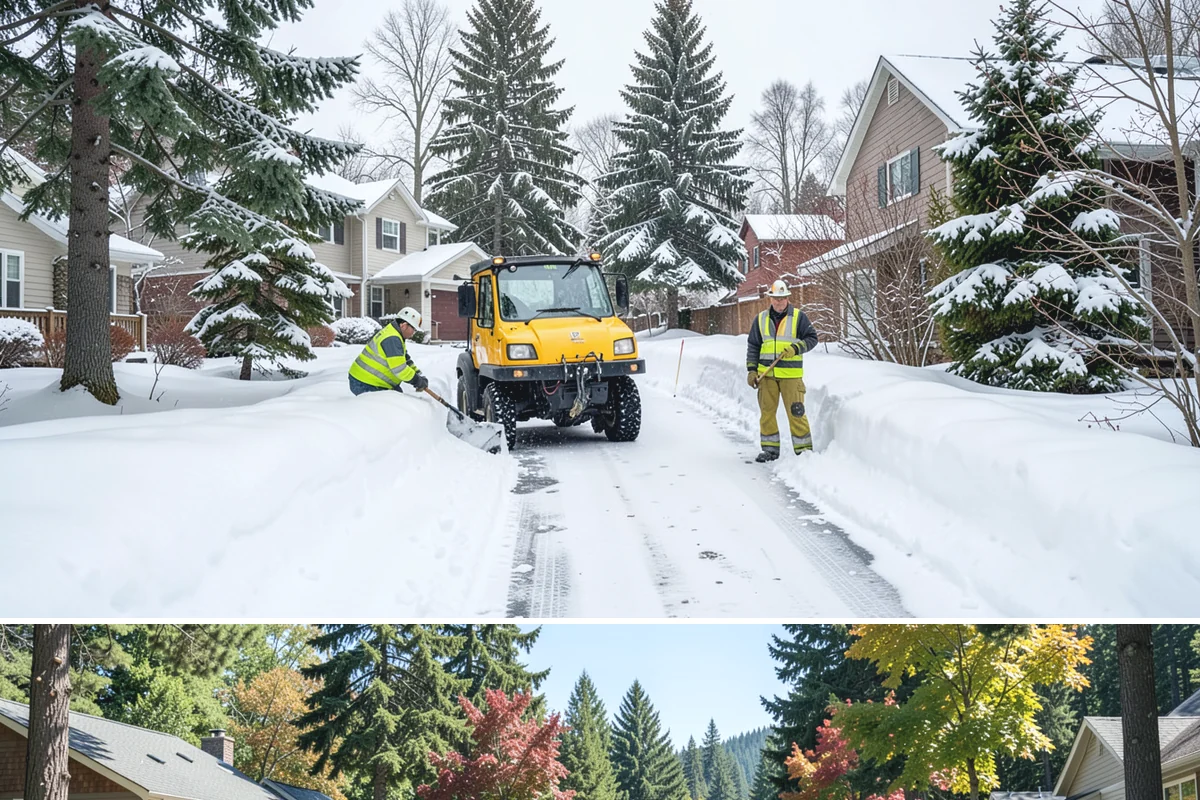 Stair Deicing in Orting, Pierce County, WA - Stair deicing is most valuable during the freeze-thaw stretches of a Puget Sound winter when melt refreezes on cold steps each...