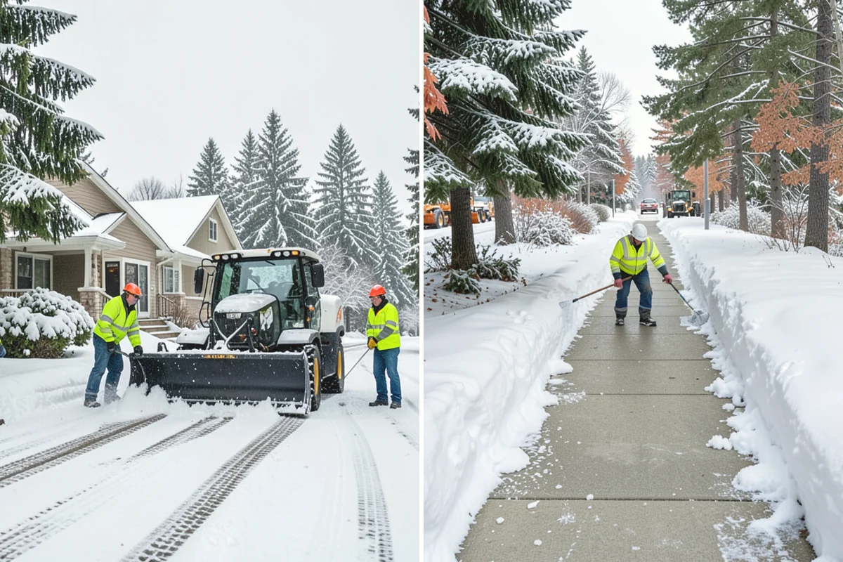 Stair Deicing in Ruston, Pierce County, WA - Assess stair material and any prior salt damage