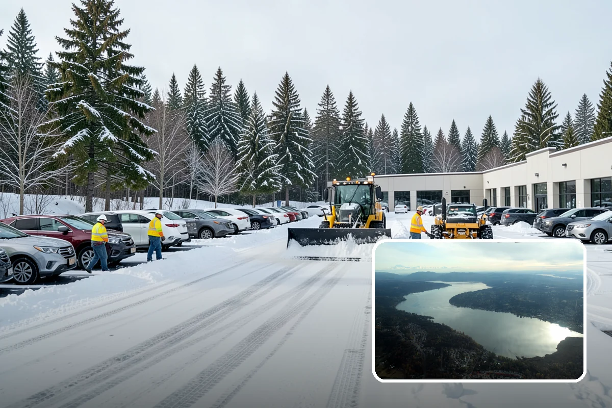 Stair Deicing in Sammamish, King County, WA - Stops invisible refreeze from forming on treads