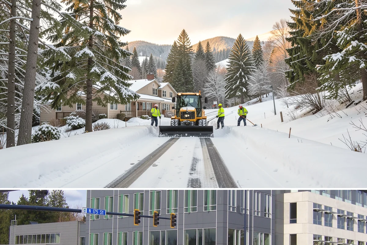 Stair Deicing in Shoreline, King County, WA - Stair deicing is most valuable during the freeze-thaw stretches of a Puget Sound winter when melt refreezes on cold steps each...