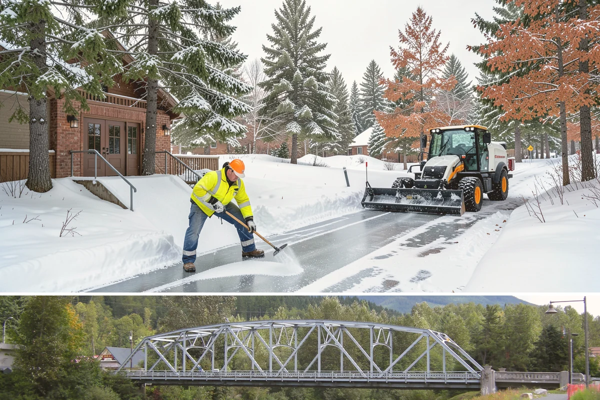 Stair Deicing in Skykomish, King County, WA - Stair deicing is most valuable during the freeze-thaw stretches of a Puget Sound winter when melt refreezes on cold steps each...
