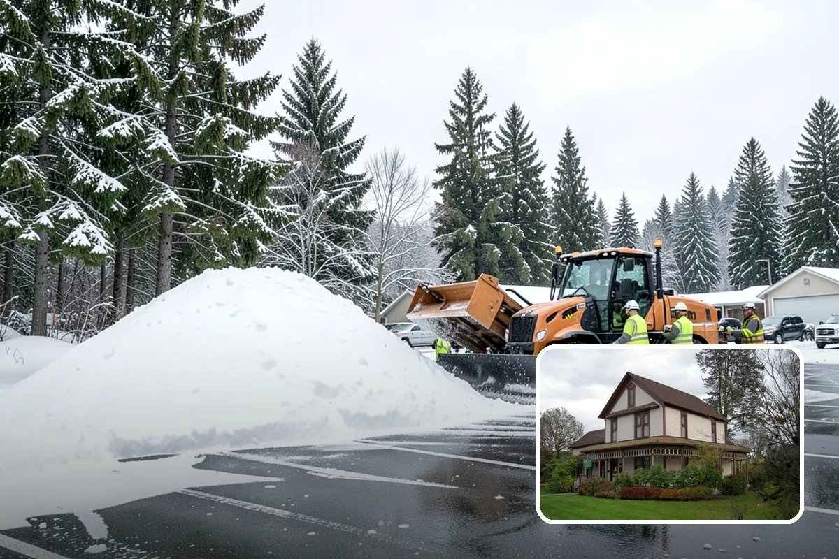 Stair Deicing in Sumner, Pierce County, WA - Stops invisible refreeze from forming on treads