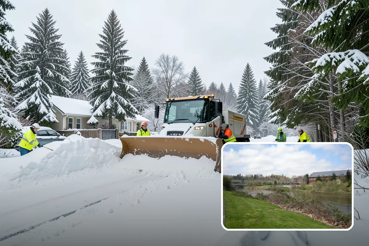 Stair Deicing in Tukwila, King County, WA - Stops invisible refreeze from forming on treads