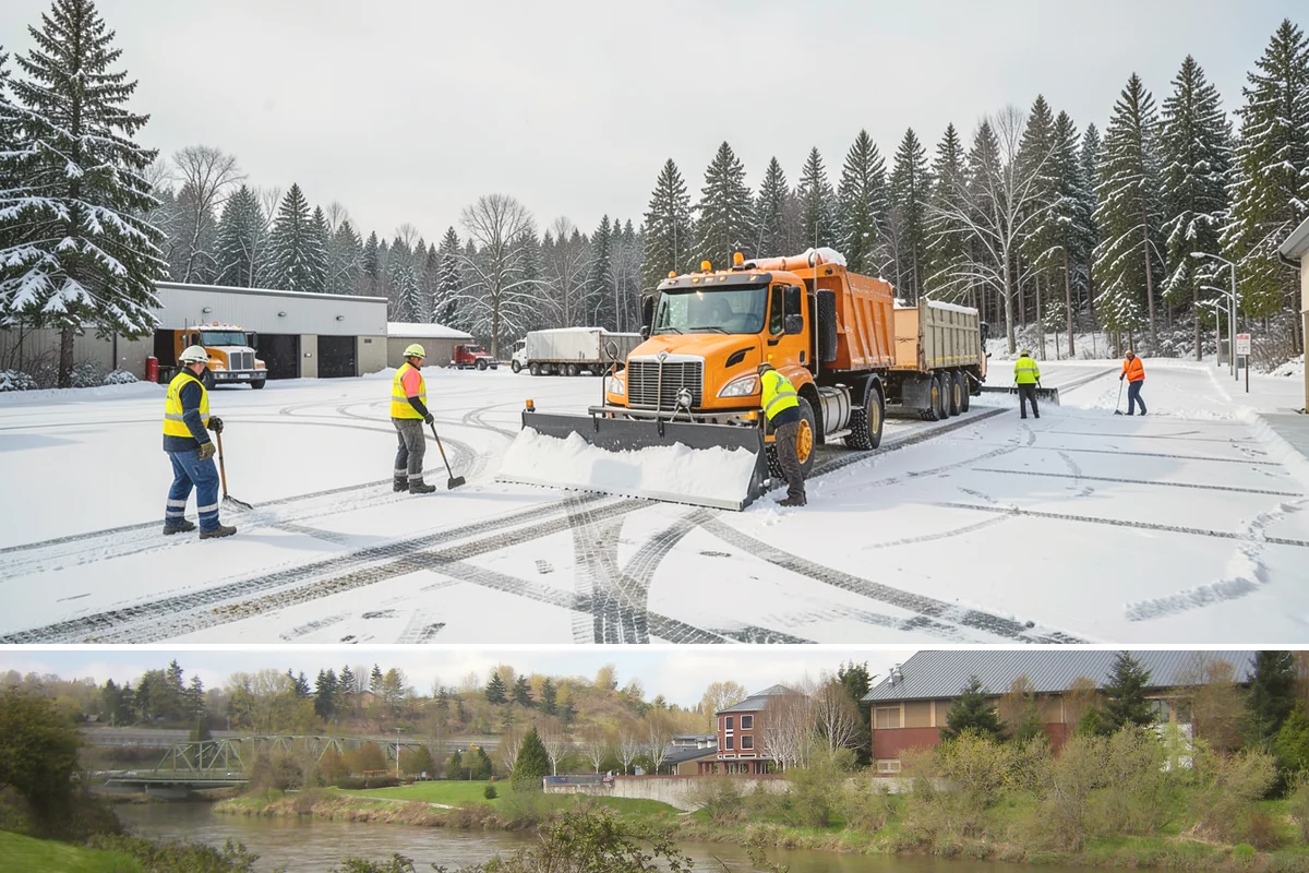 Stair Deicing in Tukwila, King County, WA - Stair deicing is most valuable during the freeze-thaw stretches of a Puget Sound winter when melt refreezes on cold steps each...