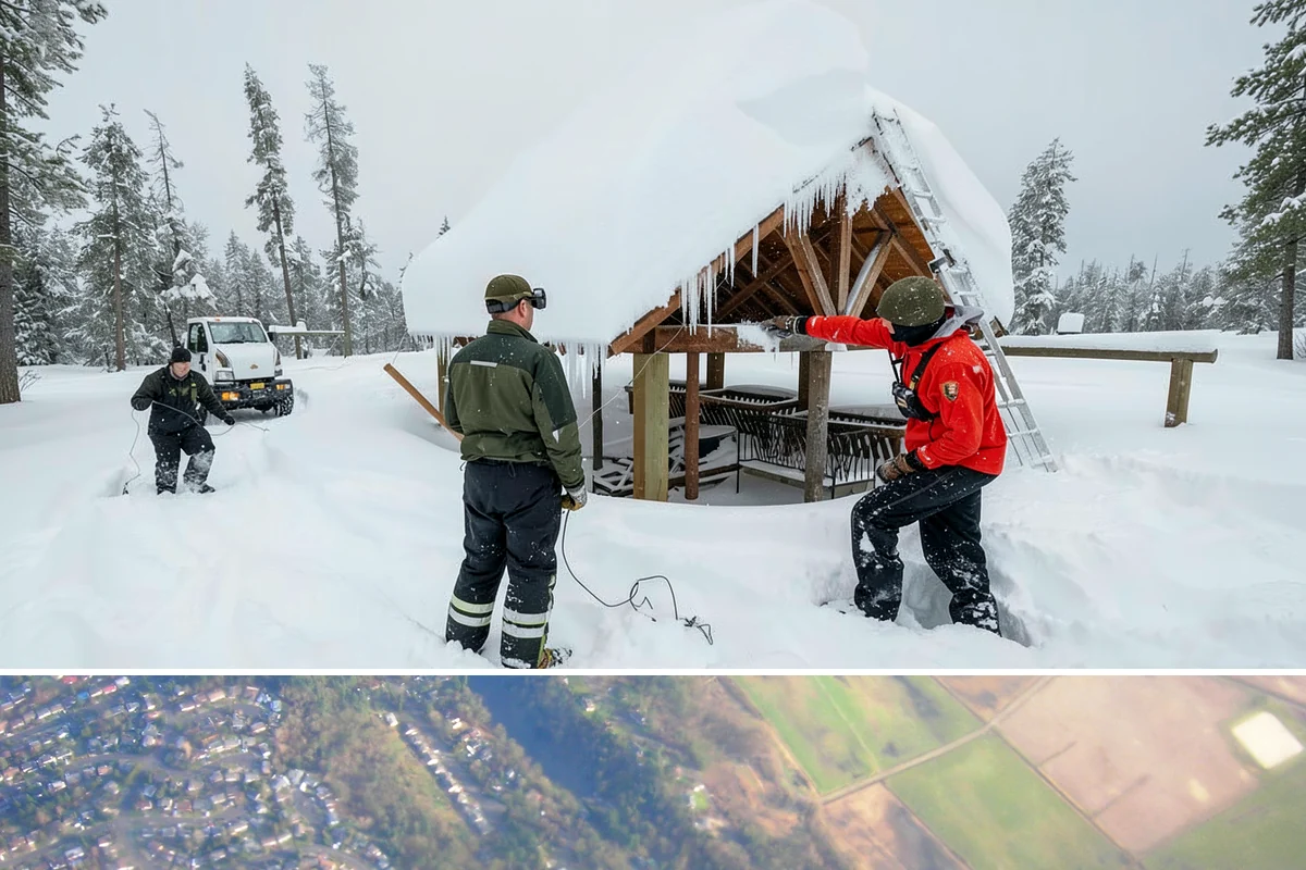 Stair Snow Removal in Algona, King County, WA - Stairs demand clearing from the first snowfall through late-winter mornings when melt refreezes into invisible glaze on each...