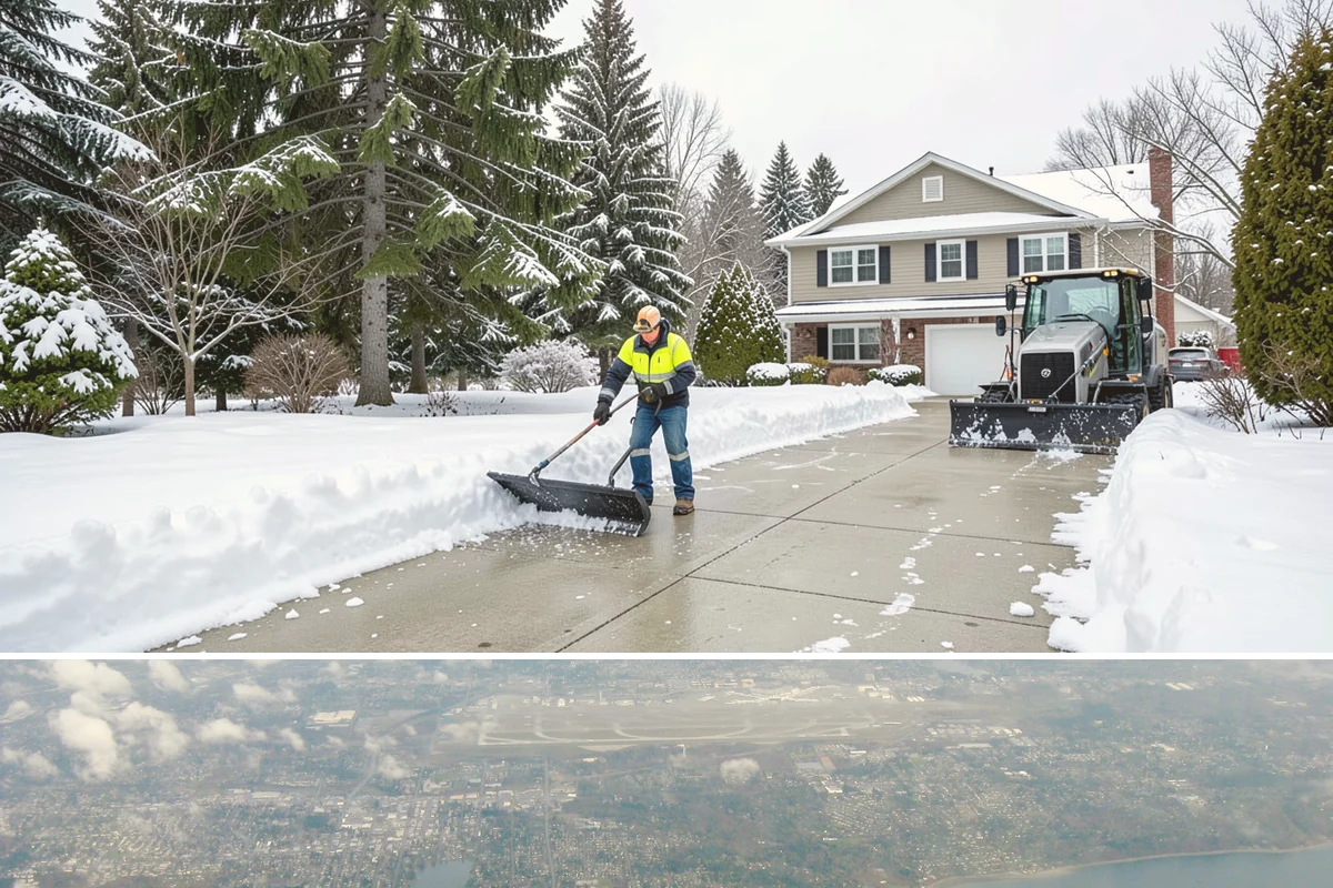 Stair Snow Removal in Burien, King County, WA - Stairs demand clearing from the first snowfall through late-winter mornings when melt refreezes into invisible glaze on each...