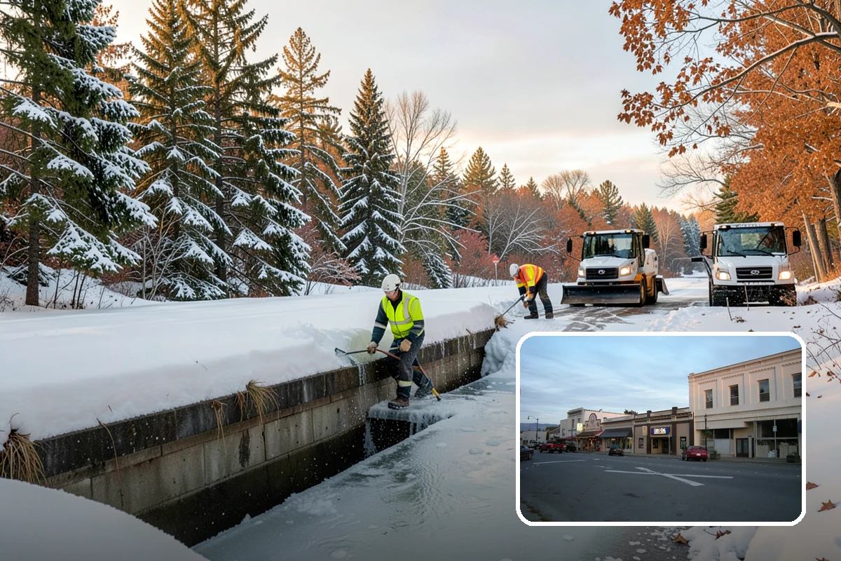 Stair Snow Removal in Burlington, Skagit County, WA - Exposes every step edge for confident footing
