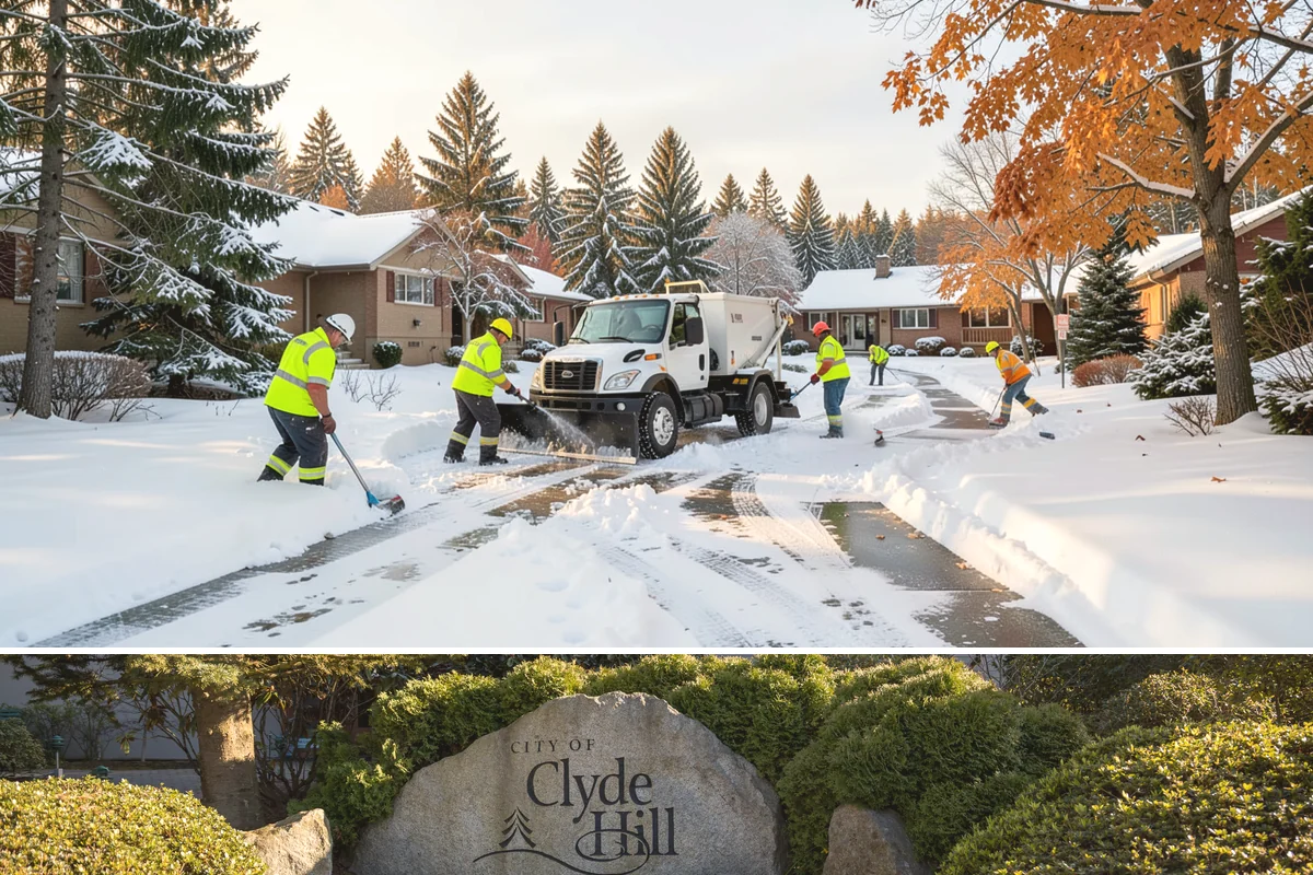Stair Snow Removal in Clyde Hill, King County, WA - Stairs demand clearing from the first snowfall through late-winter mornings when melt refreezes into invisible glaze on each...