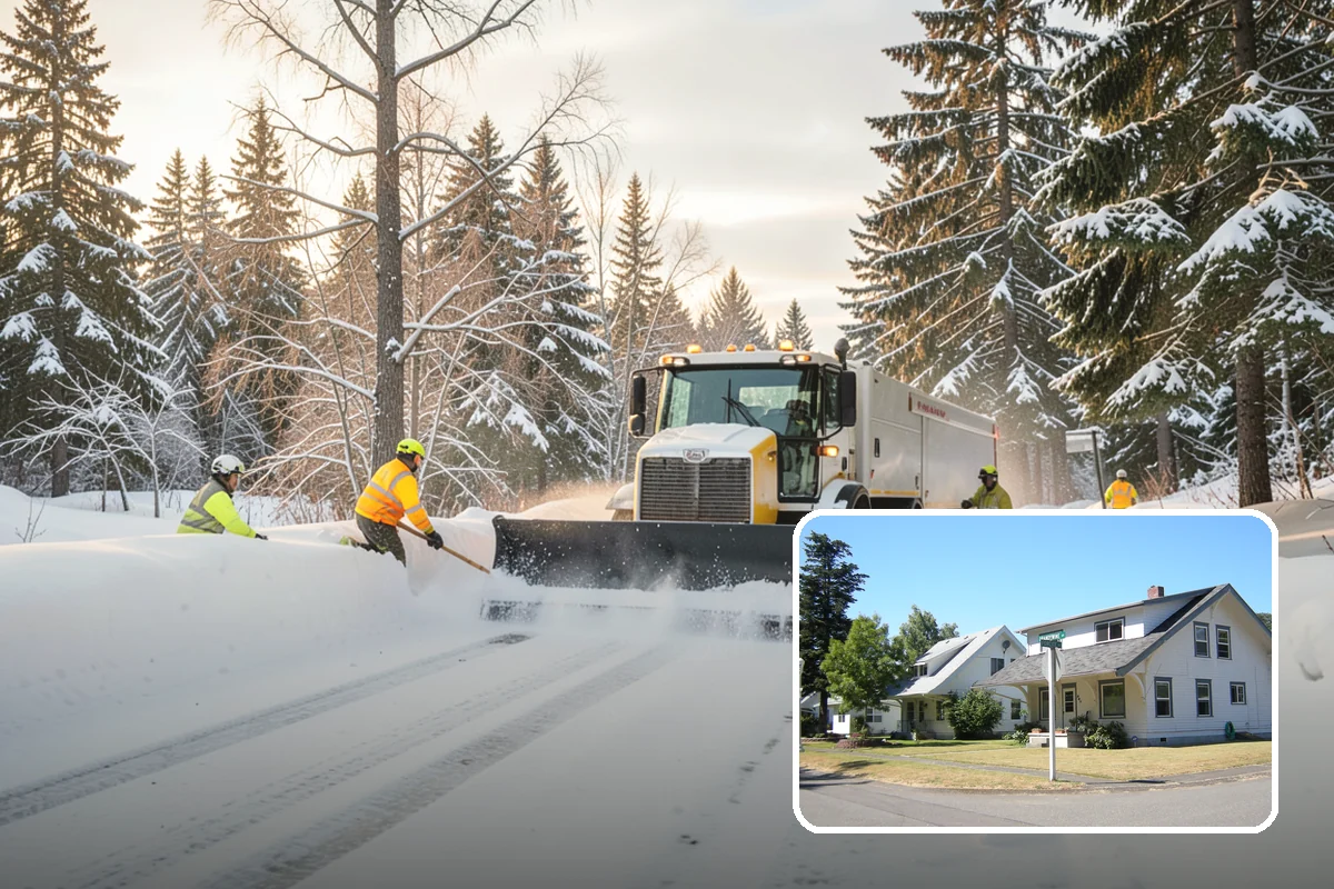 Stair Snow Removal in DuPont, Pierce County, WA - Exposes every step edge for confident footing
