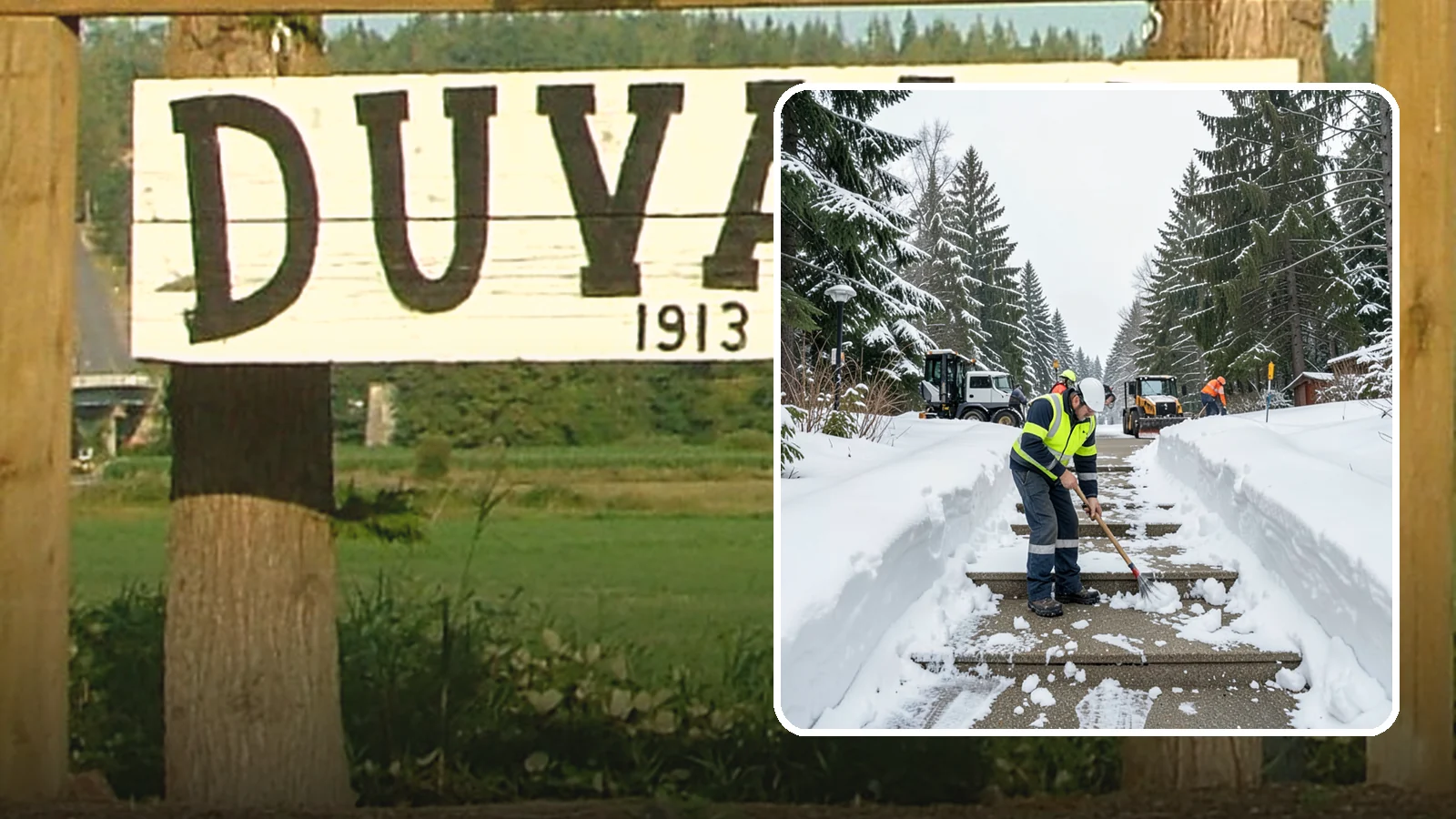 Stair Snow Removal in Duvall, King County, WA - We clear exterior stairs tread by tread so every step is safe underfoot after a snowfall.