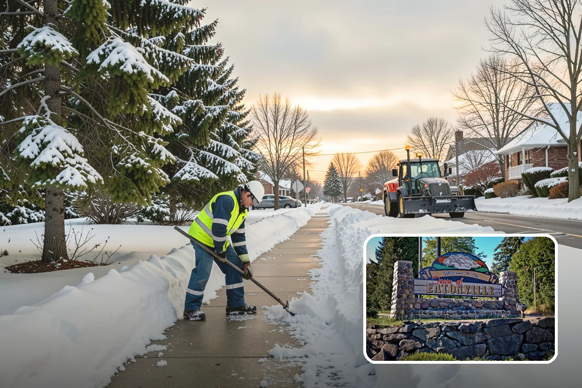 Stair Snow Removal in Eatonville, Pierce County, WA - Exposes every step edge for confident footing