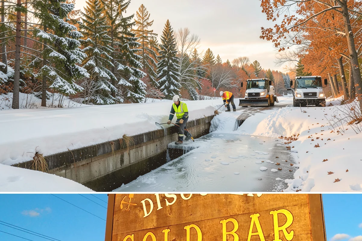 Stair Snow Removal in Gold Bar, Snohomish County, WA - Stairs demand clearing from the first snowfall through late-winter mornings when melt refreezes into invisible glaze on each...