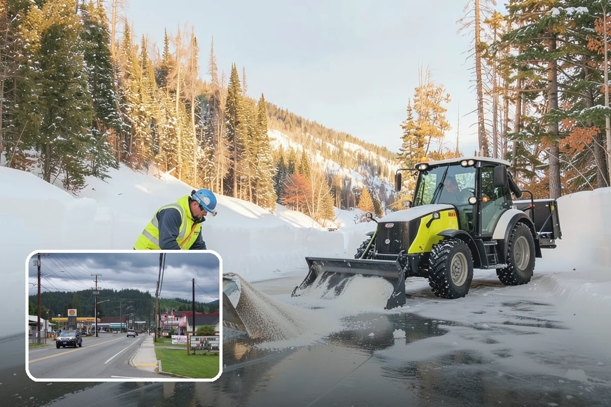 Stair Snow Removal in Granite Falls, Snohomish County, WA - Exposes every step edge for confident footing