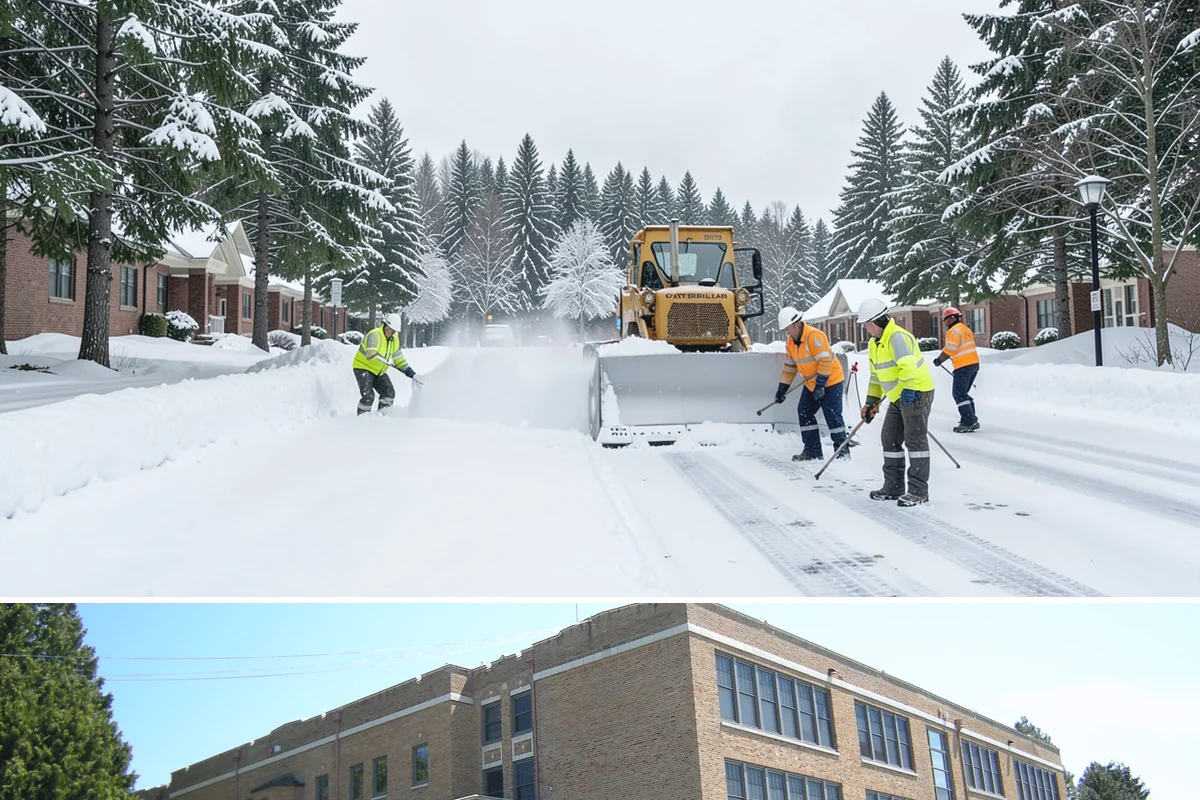 Stair Snow Removal in Maple Valley, King County, WA - Stairs demand clearing from the first snowfall through late-winter mornings when melt refreezes into invisible glaze on each...
