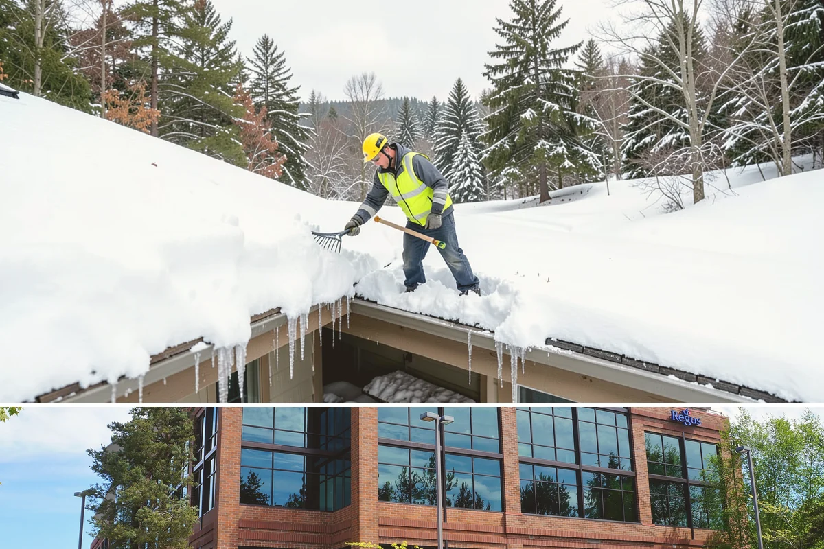 Stair Snow Removal in Mountlake Terrace, Snohomish County, WA - Stairs demand clearing from the first snowfall through late-winter mornings when melt refreezes into invisible glaze on each...